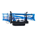 8m 10m 12m 16m 18m hydraulic electric rough terrain boom lift cherry picker man lift crawler boom lift for aerial work